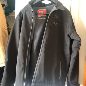 Battery operated heated Milwaukee coat